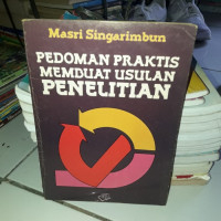 Image of Pedoman praktis membuat usulan penelitian