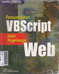 Image of Pemanfaatan VBScript dalam pengembangan web