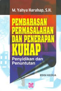 Image of Pembahasan permasalahan dan penerapan KUHAP