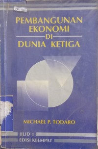 Image of Pembangunan ekonomi di dunia ketiga (jilid 1)