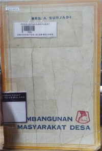 Image of Pembangunan masyarakat desa