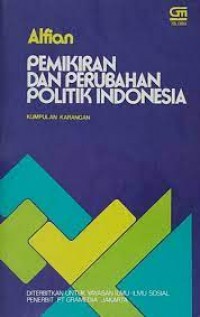 Image of Pemikiran dan perubahan politik Indonesia