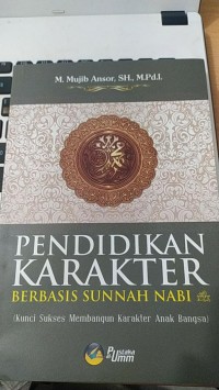 Image of Pendidikan karakter berbasis sunnah Nabi