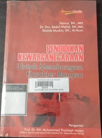 Image of Pendidikan kewarganegaraan untuk membangun karakter bangsa