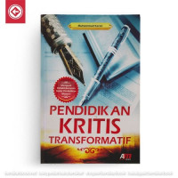 Image of Pendidikan kritis transformatif