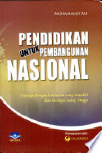 Image of Pendidikan untuk pembangunan nasional