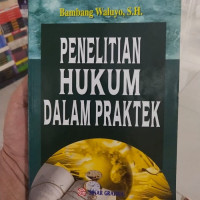 Image of Penelitian hukum dalam praktek