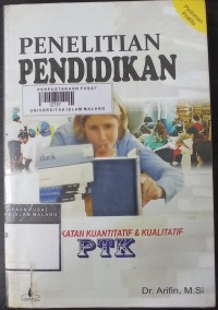 Image of Penelitian pendidikan: pendekatan kuantitatif dan kualitatif