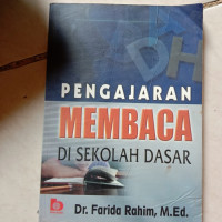 Image of Pengajaran membaca di sekolah dasar