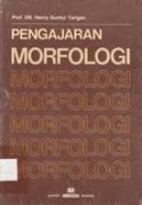 Image of Pengajaran morfologi