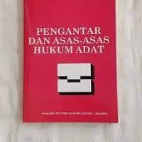 Image of Pengantar dan asas-asas hukum adat