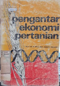 Image of Pengantar ekonomi pertanian