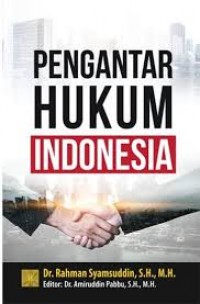 Image of Pengantar hukum Indonesia