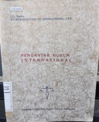 Image of Pengantar hukum internasional