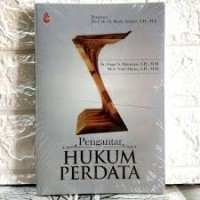 Image of Pengantar hukum perdata