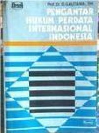 Image of Pengantar hukum perdata Internasional Indonesia