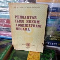 Image of Pengantar ilmu hukum administrasi negara