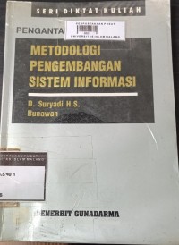 Image of Pengantar metodologi pengembangan sistem informasi