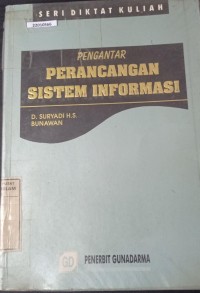 Image of Pengantar perancangan sistem informasi