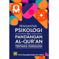 Image of Pengantar psikologi dan pandangan al-qur'an tentang psikologi