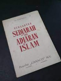 Image of Pengantar sejarah dan adjaran islam