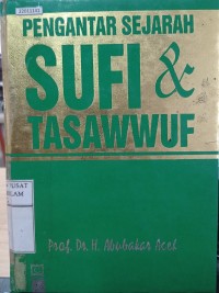 Image of Pengantar sejarah sufi dan tasawwuf