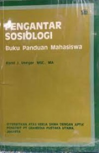 Image of Pengantar sosiologi buku pedoman mahasiswa