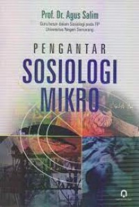 Image of Pengantar sosiologi mikro