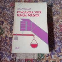 Image of Pengantar studi hukum perdata (jilid I)