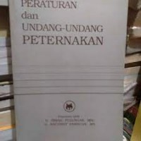 Image of Peraturan dan undang-undang peternakan