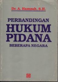 Image of Perbandingan hukum pidana beberapa negara