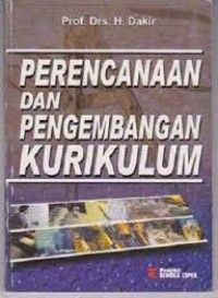 Image of Perencanaan dan pengembangan kurikulum