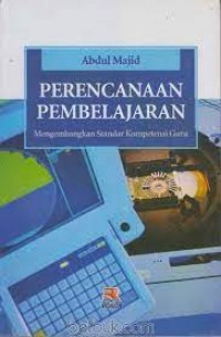 Image of Perencanaan pembelajaraan: mengembangkan standar kompetensi guru