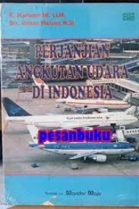 Image of Perjanjian angkutan udara di indonesia