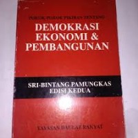 Image of Pokok-pokok pikiran tentang demokrasi ekonomi dan pembangunan