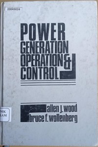 Image of Power generation, operation, and control