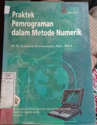 Image of Praktek pemrograman dalam metode numerik
