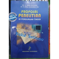 Image of Proposal penelitian di perguruan tinggi