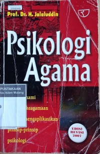 Image of Psikologi agama