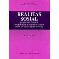 Image of Realitas sosial refleksi filsafat sosial atas hubungan individu-masyarakat dalam cakrawala sejarah sosiologi