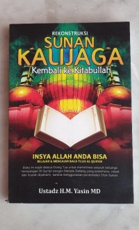 Image of Rekonstruksi Sunan Kalijaga kembali ke kitabullah