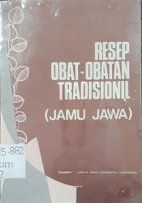 Image of Resep obat-obatan tradisional (jamu jawa)