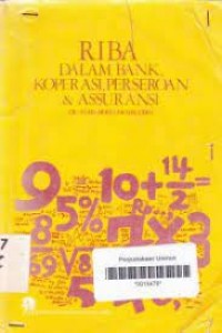 Image of Riba dalam bank koperasi perseroan & assuransi