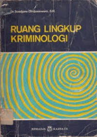 Image of Ruang lingkup kriminologi