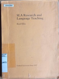 Image of SLA research and language teaching