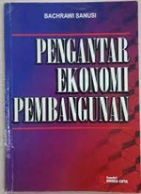 Image of Pengantar ekonomi pembangunan