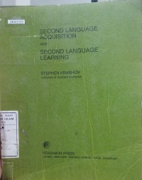 Image of Second language acquisition and second language learning