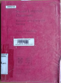 Image of Second language classrooms : research on teaching and learning