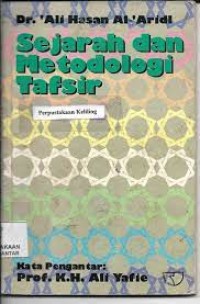 Image of Sejarah dan metodologi tafsir
