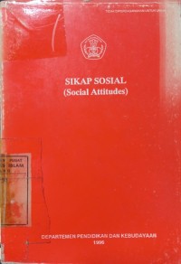 Image of Sikap sosial (social attitudes)